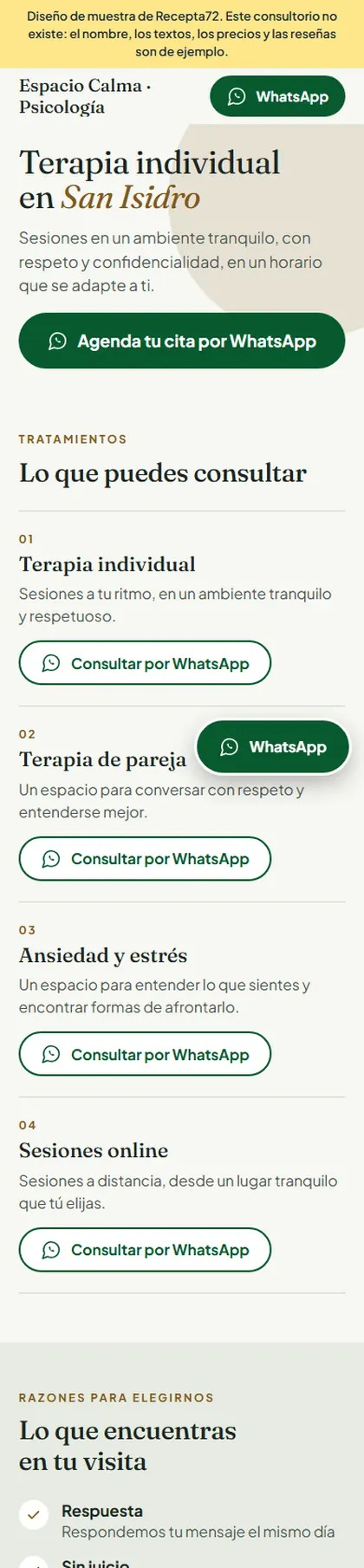 Diseño de muestra para psicología